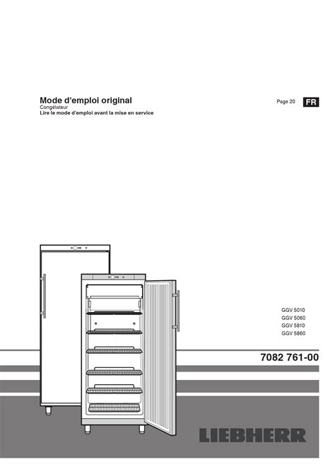 Notice congélateur LIEBHERR GGv 5860 Trouver une solution à un problème