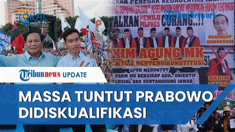 Demo Jilid Ii Tuntut Prabowo Gibran Didiskualifikasi Polisi Tutup