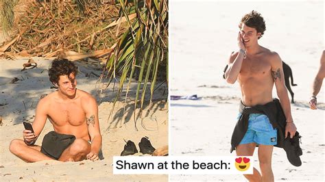 Shawn Mendes Topless Beach Photos In Australia Send Fans Into Meltdown Capital