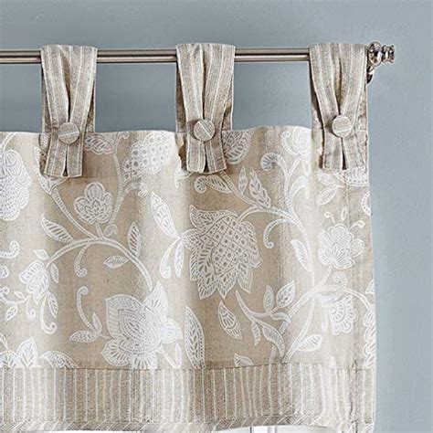 Waverly Stencil Vine Brief Valance Small Window Curtains Rest Room