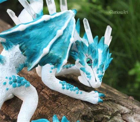 Crystal Dragon Sculpture Ide Dragon Figurine Game of | Etsy | Dragon ...