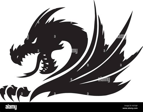 Dragon Vector Design Stock Vector Image And Art Alamy