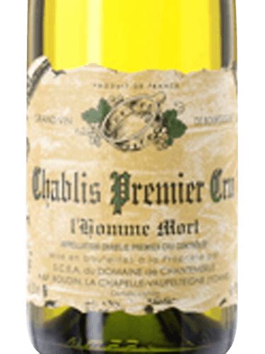 2019 Domaine De Chantemerle Chablis Premier Cru L Homme Mort Vivino US