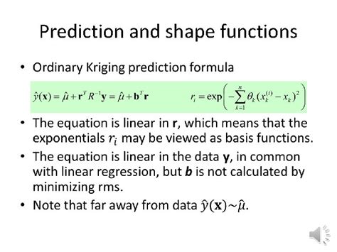 Kriging Introduction Method Invented In The S