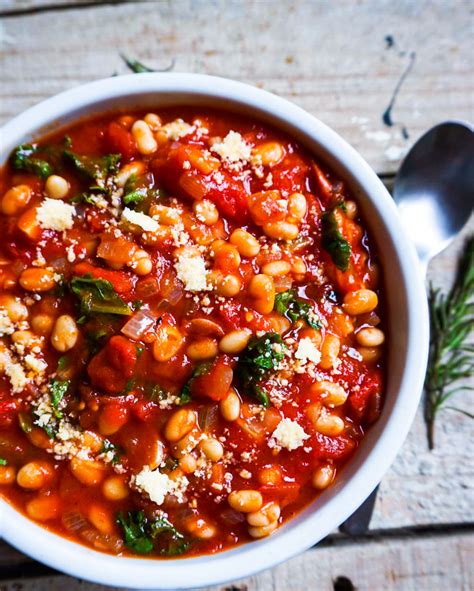 Rosemary White Bean Tomato Stew Another Healthy Recipe By Familicious