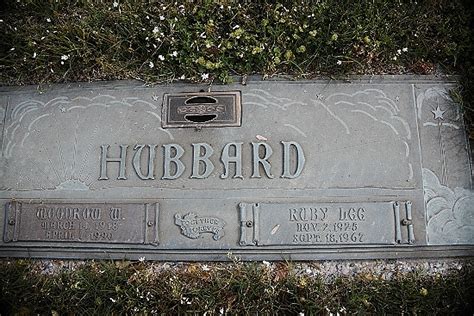 Ruby Lee Hubbard 1925 1967 Find A Grave Memorial