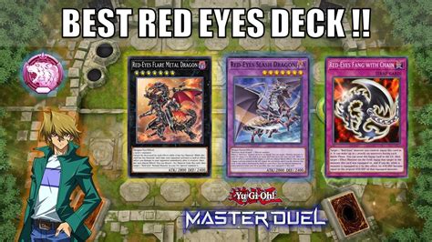 Best Red Eyes Deck Burn Meta Yu Gi Oh Master Duel Youtube