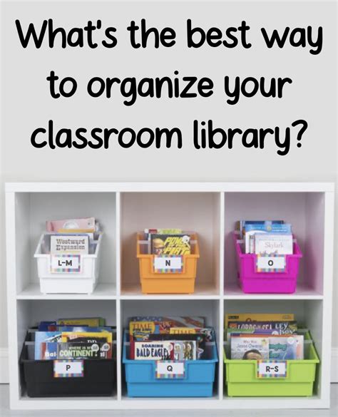 Organize Your Classroom Library For Easy Access