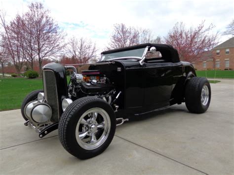 1932 Ford Highboy Roadster ABSOLUTELY GORGEOUS Hot Rod 454 Ready To Go Classic Ford