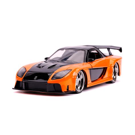 Jada Toys 30732 Hans Mazda Rx 7 Fast & Furious Movie 1:24 Diecast Model ...