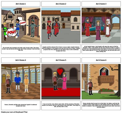 Romeo And Juliet Storyboard By E16b7777