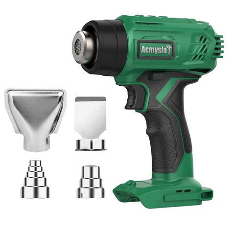 Cordless Heat Gun V MAX Lithium Ion Ah Battery Hot Air Gun Fast Heating Portable Heat Gun