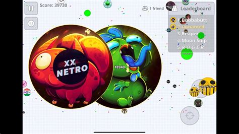 Agar Io MobileDuo Server Takeover With XXNETRO YouTube