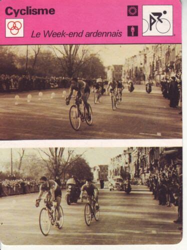 CYCLISME Carte Cycliste Fiche Photo KUBLER BARTALI DERYCKE LE WEEK END