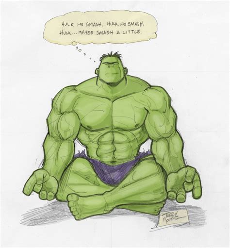 FREE Fan Art: Hi-Res Zen Hulk - Abstract Studio Comics