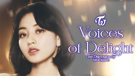 TWICE トゥワイス Voices of Delight Line Distribution YouTube