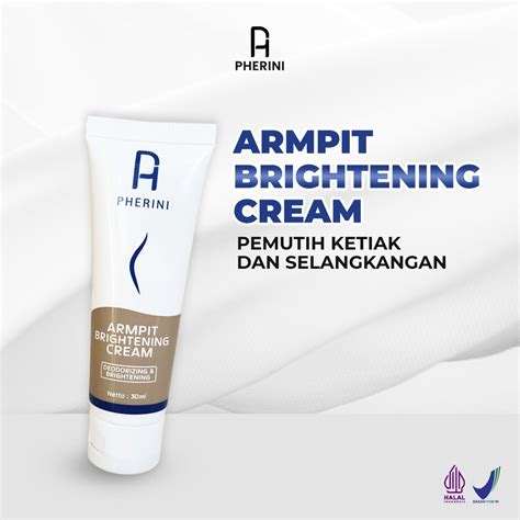 Jual PHERINI New Packaging Underarm Armpit Brightening Cream Pemutih