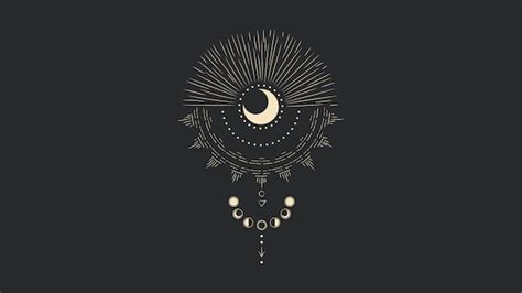 Moon Phases Wallpaper