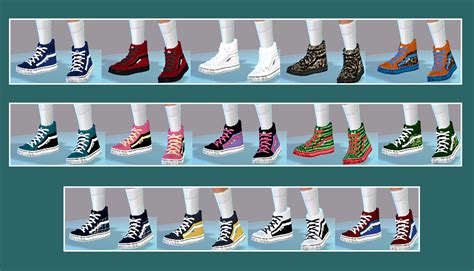 My Sims 4 Blog Vans In 18 Recolors By BLewis