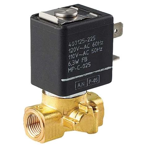 Asco 24v Dc Brass Solenoid Valve Normally Closed 1 8 In Pipe Size Sc8256b045v Zoro