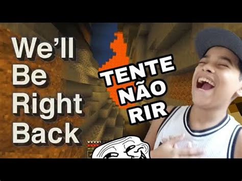 Tente N O Rir Minecraft Kkkkk Youtube