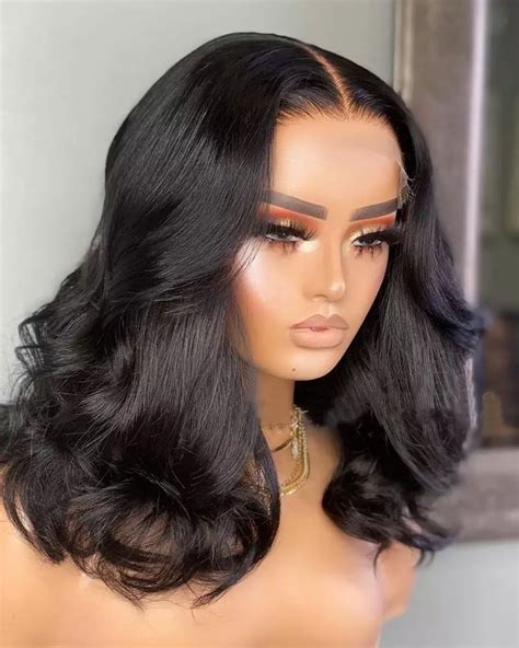 Pin By Snatched Queen19 On Hair Human Hair Wigs Human Hair Bob Lace Front Wigs