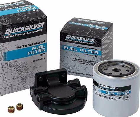 Quicksilver Outboard Water Separating Fuel Filter Housing Kit