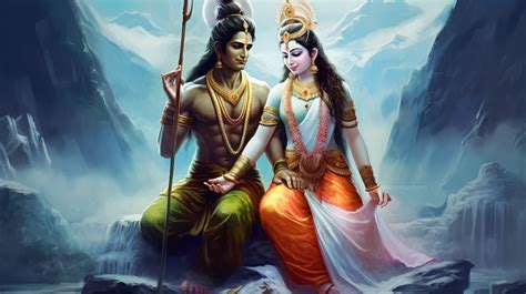 Shiva and Parvati Wallpapers - 4k, HD Shiva and Parvati Backgrounds on ...