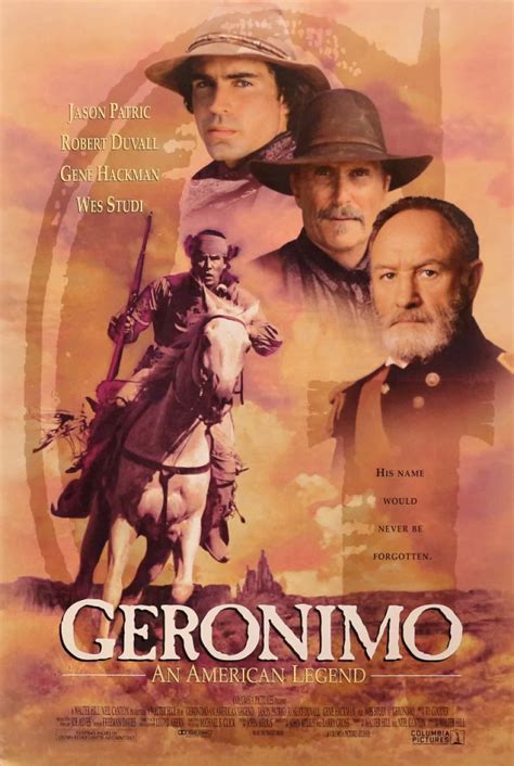 Geronimo An American Legend Vintage Concert Poster Dec 10 1993 At
