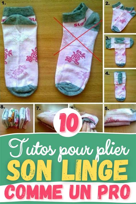 10 Tutos Pour Plier Son Linge Comme Un Pro En 2024 Linge Rangement