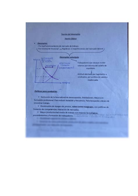 Solution Economia Politica Teorias Del Desempleo Studypool