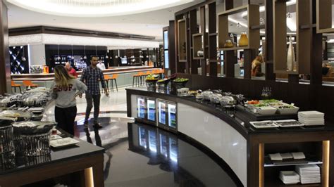 Etihad Airways Business Class Lounge At Abu Dhabi International Airport