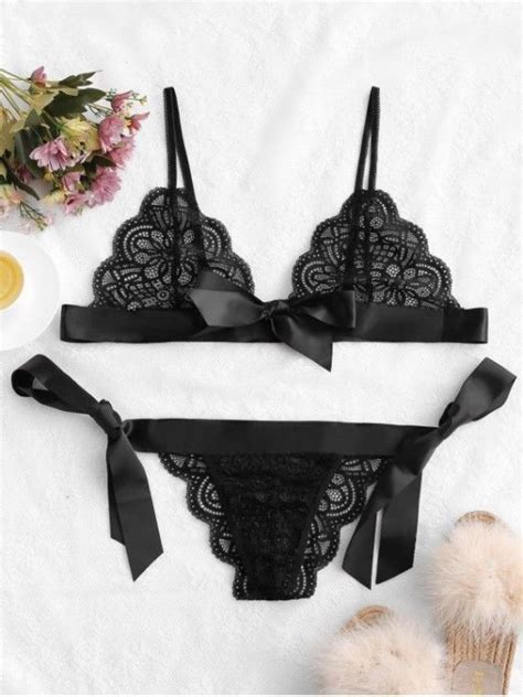 Lingerie Estilo Pr Prio By Sir Lingerie Conjunto De Renda Renda Body Feminino Preto