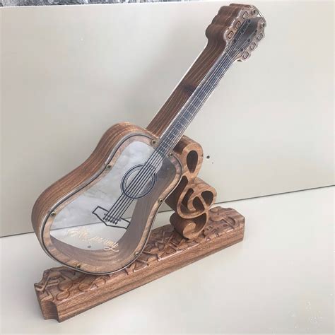 Wooden Coin Bank With Bonus Guitar Coin Bank Custom Piggy Etsy