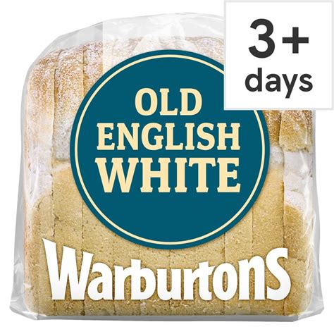 Warburtons Old English White Bread 400g Tesco Groceries