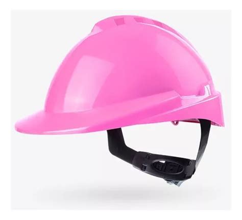 Libus Casco Tipo Cachucha Milenium Seguridad Color Rosa MercadoLibre