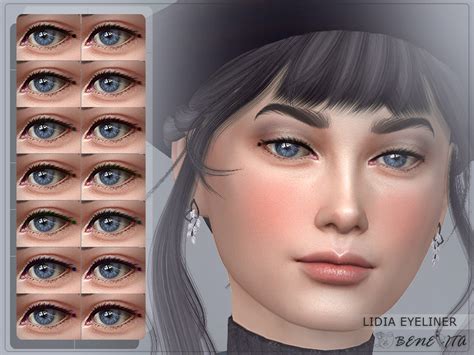 The Sims Resource Lidia Eyeliner Hq