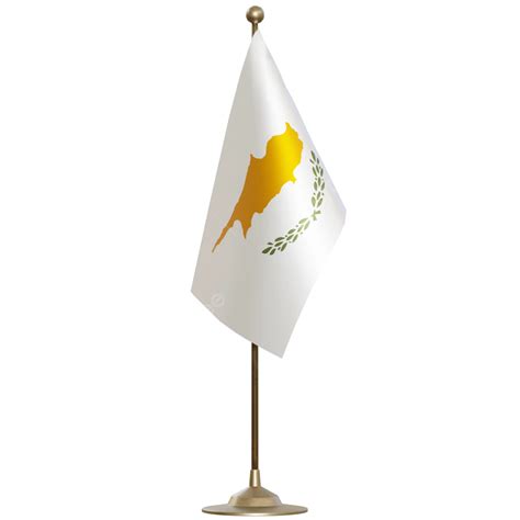 Cyprus Flag With Pole Cyprus Flag Post Cyprus Flag Cyprus Flag With