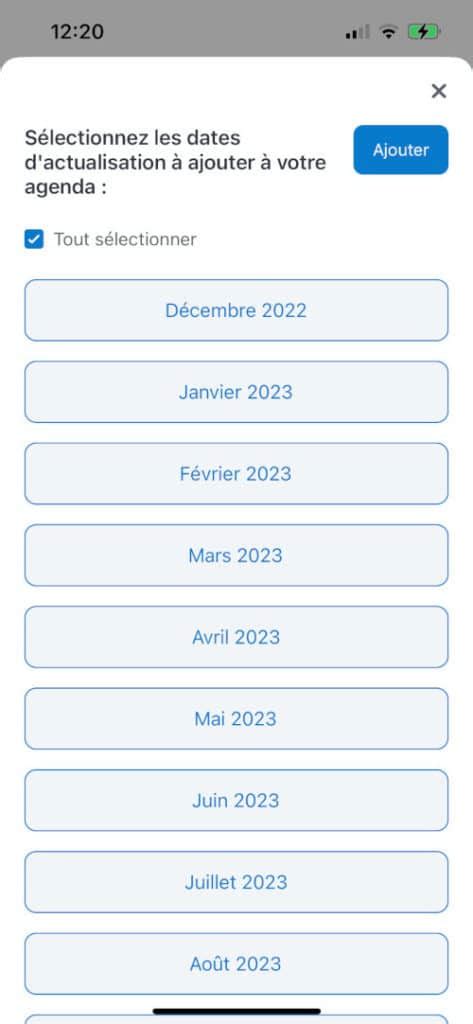 Calendrier dactualisation et de paiement de Pôle emploi 2023