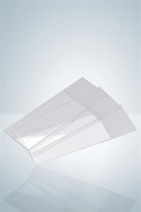 Hirschmann™ Microscopic Slide Ground Edges With Double Frosted End