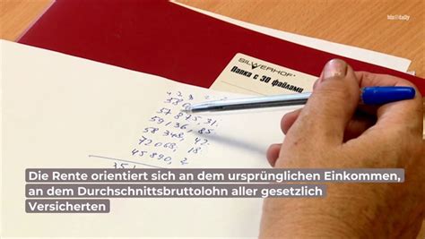 Altersvorsorge Ab Wann Spricht Man Von Einer Guten Rente Video