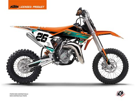 Ktm Sx 65 Dirt Bike Sizzle Graphic Kit Green Kutvek Kit Graphik