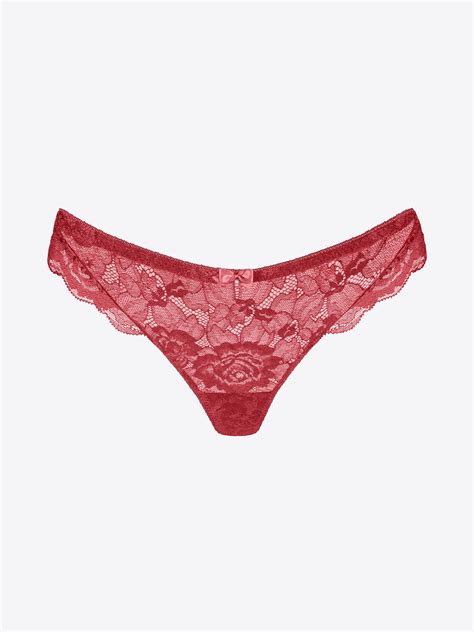 Lissi String Earth Red 10 18 CHANGE Lingerie