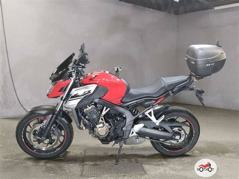 Купить б у Honda CB 650F инжектор 6 передач в Балашихе красный naked bike 2017 года на Авто ру