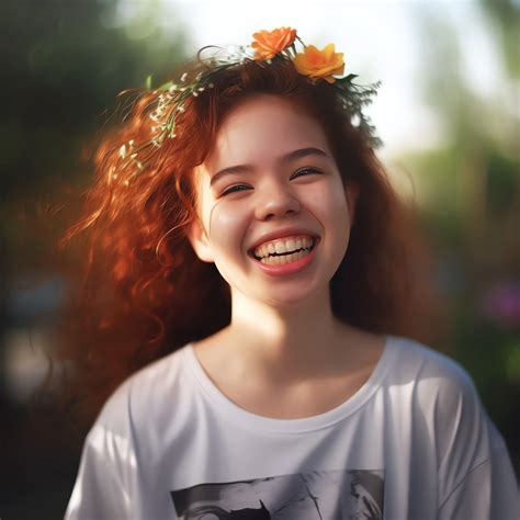 Download Ai Generated Girl Happy Royalty Free Stock Illustration