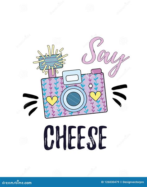 Say Cheese Clip Art