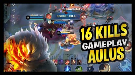 Legendary Aulus Kills Aulus Best Build Mobile Legends Aulus