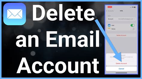 How To Permanently Delete Email Account From Phone YouTube