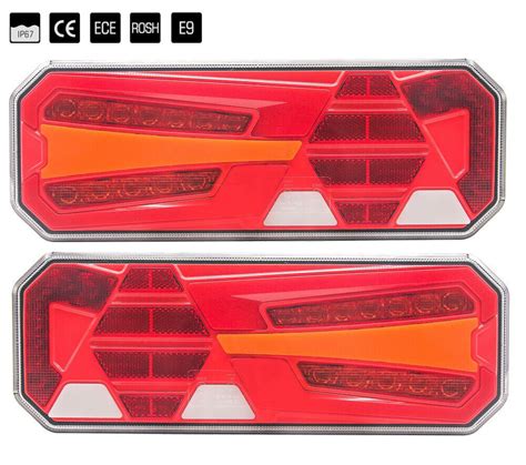 X Heckleuchten R Ckleuchten V Led Links Rechts Satz F R Lkw