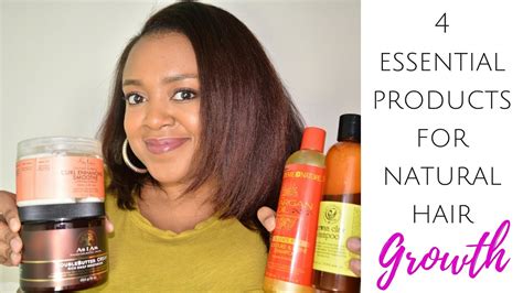 4 Essential Products For Maximum Natural Hair Growth For New Naturals The Curly Closet Youtube